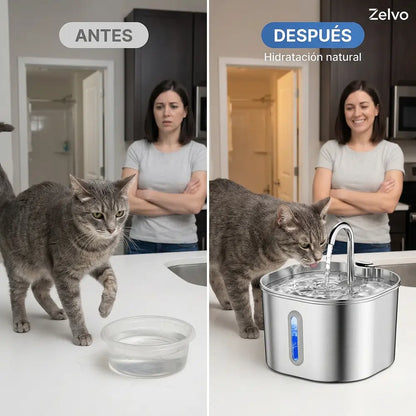 Bebedero Mivioo™ | Dispensador de agua. Mascotas