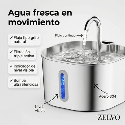 Bebedero Mivioo™ | Dispensador de agua. Mascotas